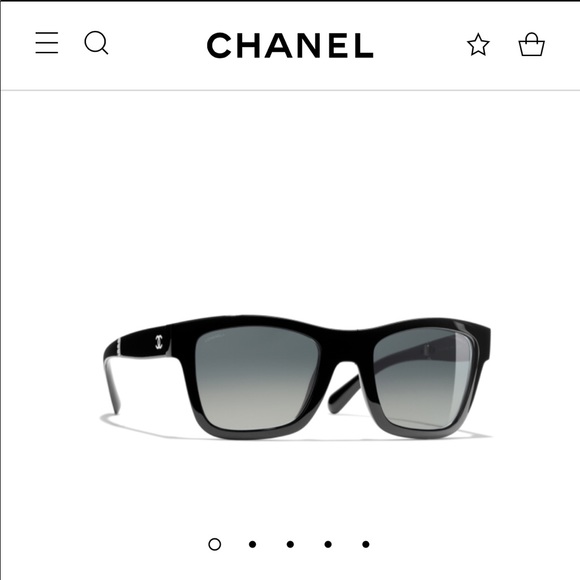 chanel foldable sunglasses